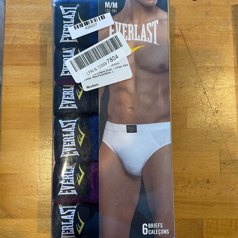 Everlast mens briefs
